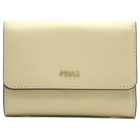 フルラ FURLA BABYLON コンパクト財布 S CREMINO クリームイエロー PCZ0UNO_B30000_1007_DFM00 バビロン 三つ折り ミニ財布 小銭入れ付 レディース 【ギフト ラッピング無料】【楽ギフ_包装】【新品 新作 未使用 正規品】