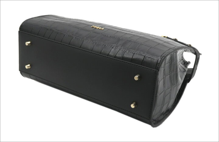楽天市場】フルラ FURLA LADY M トートバッグ M クロコダイル型押し 
