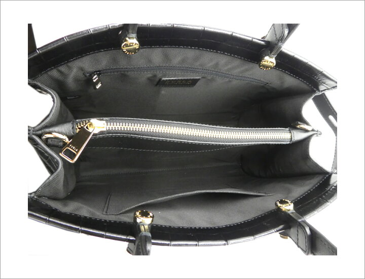 楽天市場】フルラ FURLA LADY M トートバッグ M クロコダイル型押し 
