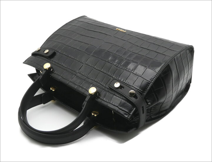 楽天市場】フルラ FURLA LADY M トートバッグ M クロコダイル型押し  