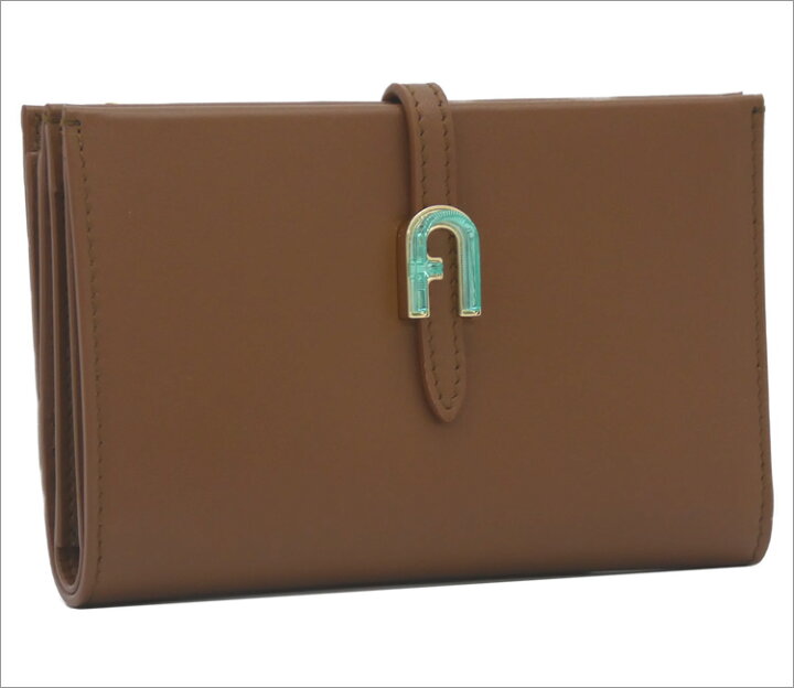 楽天市場】フルラ FURLA GEMMAコンパクト財布 M COGNAC h ブラウン系 