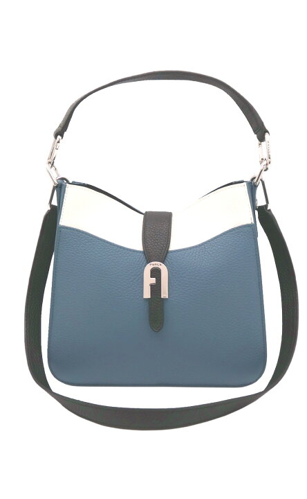 楽天市場】フルラ FURLA SOFIA GRAINYホーボーバッグ S BLU DENIM+ 