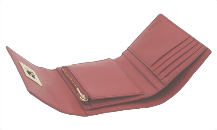 楽天市場】フルラ FURLA 1927 三つ折ウォレット M CHILI OIL レッド 