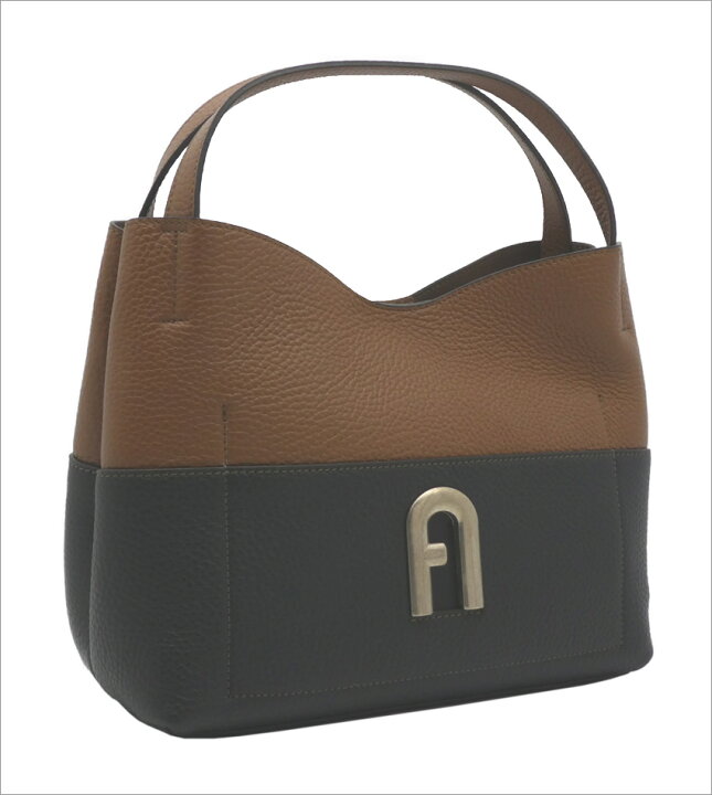楽天市場】フルラ FURLA PRIMULAショルダーバッグ S NERO+COGNAC h 