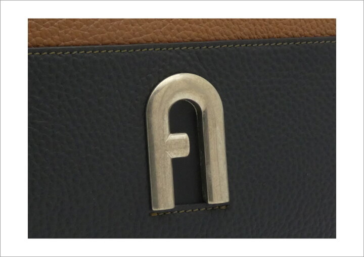 楽天市場】フルラ FURLA PRIMULAショルダーバッグ S NERO+COGNAC h 