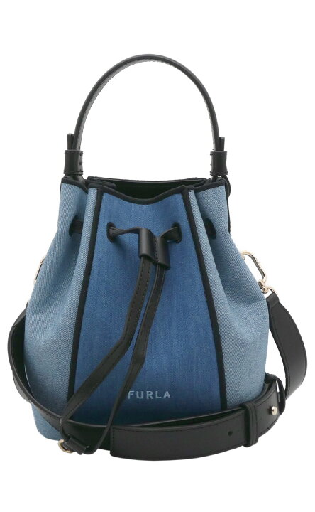 楽天市場】フルラ FURLA MIASTELLA バケットバッグ ミニ TONI BLU 