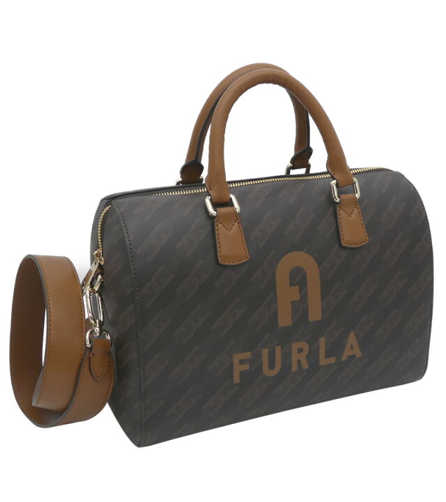 楽天市場】フルラ FURLA VARSITY STYLE ボストンバッグS TONI CAFFE 