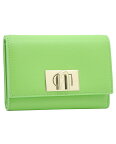 フルラ FURLA 1927 コンパクト財布 M WASABI ライトグリーン系 WP00225_ARE000_1007_1995S 1927 三つ折り コンパクト ウォレット レディース 【新品 新作 未使用 正規品】