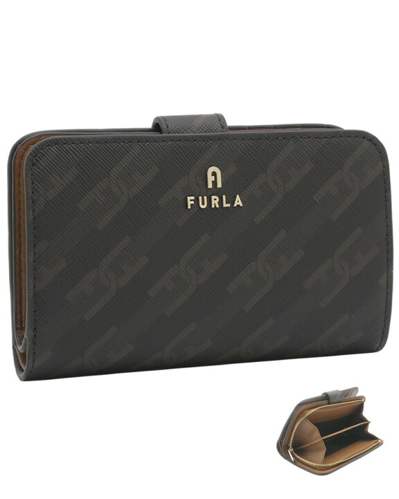 楽天市場】フルラ FURLA CAMELIA コンパクト財布 M TONI CAFFE 