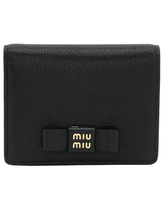 楽天市場】ミュウミュウ MIUMIU マドラスフィオッコ レザー財布 
