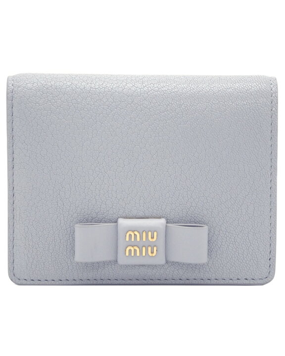 楽天市場】ミュウミュウ MIUMIU マドラスフィオッコ レザー財布 