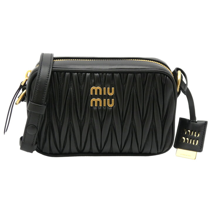 楽天市場】ミュウミュウ MIUMIU マテラッセレザー ショルダーバッグ  