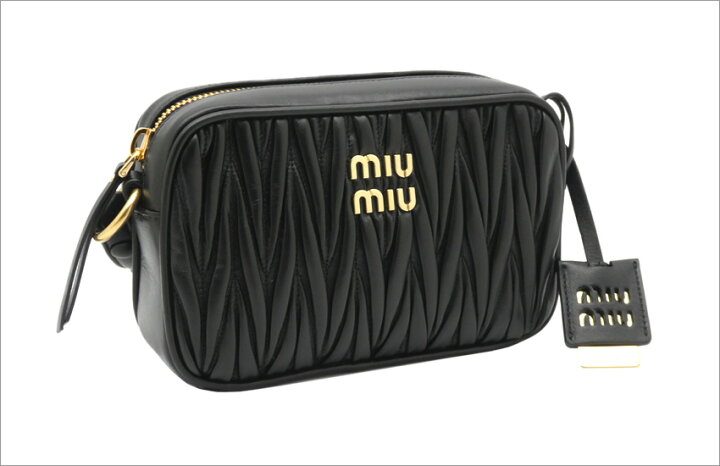 楽天市場】ミュウミュウ MIUMIU マテラッセレザー ショルダーバッグ 