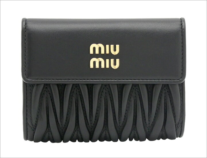 楽天市場】ミュウミュウ MIUMIU マテラッセレザー 財布  