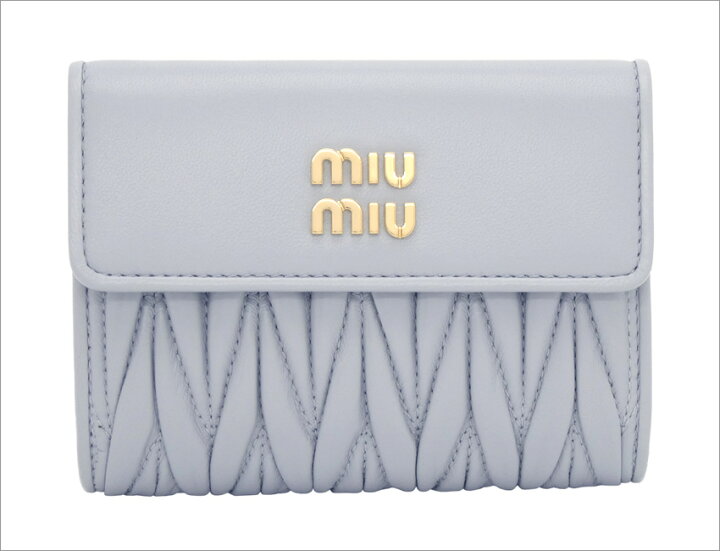 楽天市場】ミュウミュウ MIUMIU マテラッセレザー 財布  