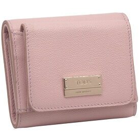 トッズ TOD'S 三つ折り 財布 XAWENBB1000QONM423 ENB TRI FOLD MICRO 超コンパクト 手のひらサイズ ピンク レディース 【ギフト ラッピング無料】【楽ギフ_包装】【新品 新作 未使用 正規品】