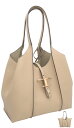 【2025年春夏新作】 トッズ TOD'S T タイムレス レザー ショッピングバッグ スモール XBWTSBA0200Q8EC600 tods ショルダーバッグ ベージュ レディース 【新品 新作 未使用 正規品】