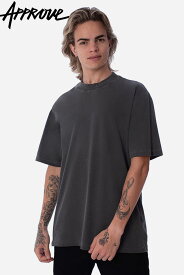 アプルーヴ Tシャツ キャンバス ダークグレー APPROVE CANVAS