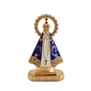 ラインストーンアパレシーダオブジェ 置き型インテリア NOSSA SENHORA APARECIDA ゴールド