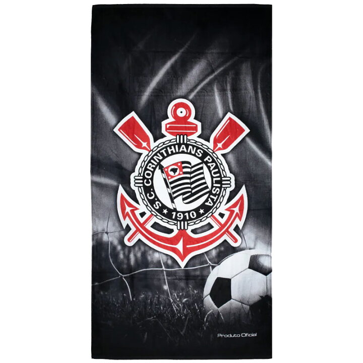 楽天市場 コリンチャンスバスタオル Corinthians公式グッズ エンブレムデザイン Sorte Brazil