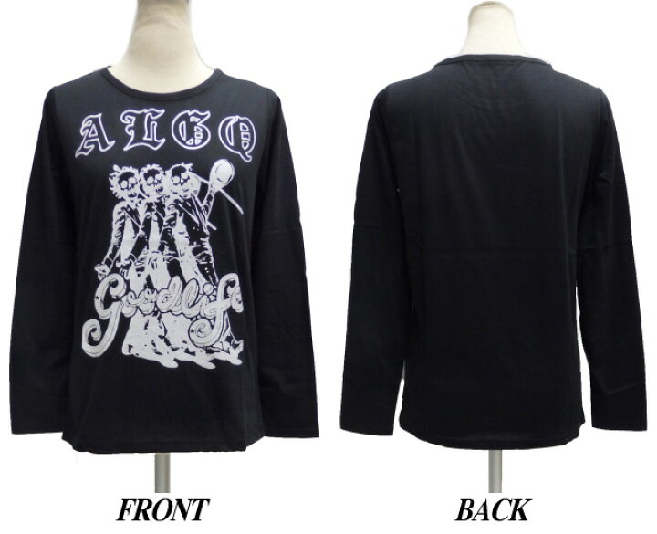 楽天市場】ALGONQUINSアルゴンキン ロングTシャツ[ スカルトリオ柄 