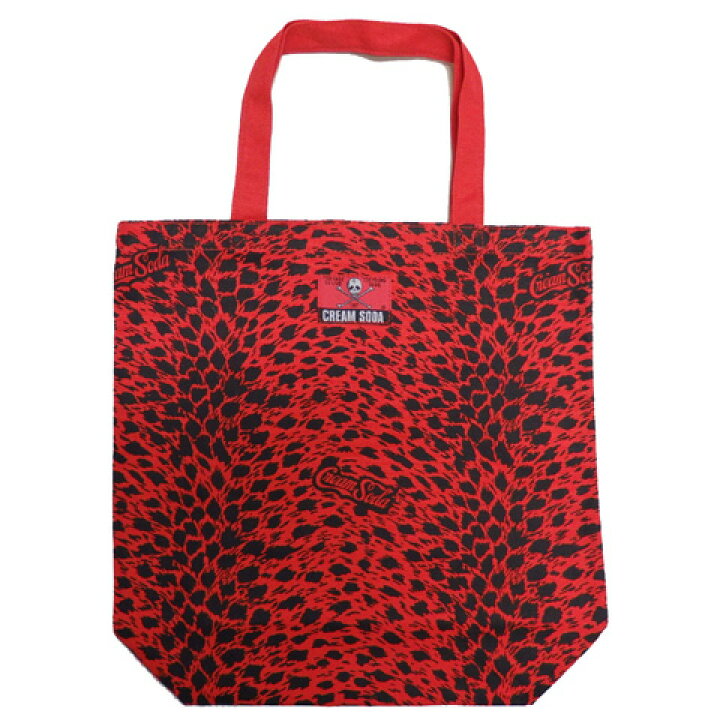 楽天市場】CREAMSODAクリームソーダ CS ヒョウ柄トートバッグPD17BAG 