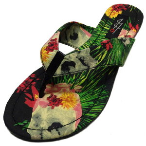 Iron FistACAtBXg T_/REINA MUERTE FLAT SANDAL-IFF-28