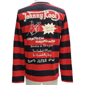 JOHNNY KOOLジョニークール ボーダーロングTシャツ[ GRETSCH BROTHERS ]JK-8103BLT