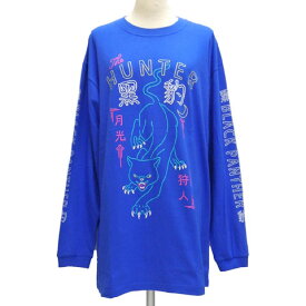 LISTEN FLAVORリッスンフレーバー ロングTシャツ[ ブラックパンサー ]LF2020501