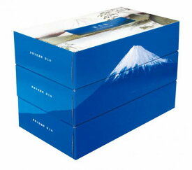 【富士山ティッシュ&150W3個パック】名入れ オリジナル　安価　ティッシュ