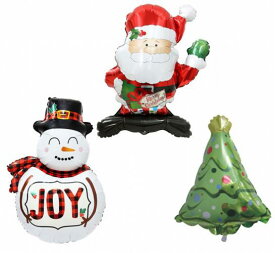 【[店舗装飾品]　バルーンディスプレイ3個セット】イベント用品　ポップ用品　クリスマスの店舗装飾品