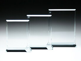 【[サンドブラスト加工代込]　ホワイトガラス　盾　中　PS-7B　※版代別途】販促品　小物整理　盾・トロフィー・クリスタル