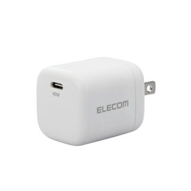 【エレコム AC充電器 USB Type-C/45W ホワイト ACDC-PD2245WH】名入れ オリジナル　見積もり人気　充電器・ケーブル
