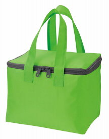 【Ecolor スクエア保冷温バッグ(グリーン)】名入れ オリジナル　保冷保温まとめ買い　機能付きバッグ