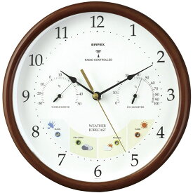【エンペックス　ウエザーパル電波時計】名入れ オリジナル　プリント　時計