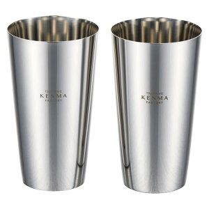 \ロゴ、名入れ・記念品に! 名入れ対応・高級タンブラー/【燕研磨ファクトリー ステンレスタンブラー400ml 2P】 ” 健保組合・労働組合の組合員の方への福利厚生や記念品に ”/” 社員、従