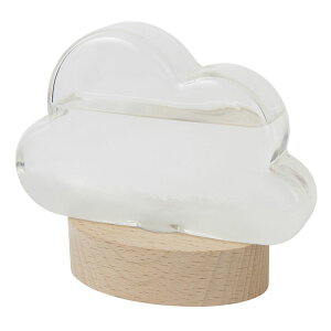 \ロゴ入れ、名入れ・記念品・ノベルティに! 温度・湿度計/【ストームグラス クラウド】 ” 健保組合・労働組合の組合員の方への福利厚生や記念品に ”/” 法人・企業・団体・ビジネス