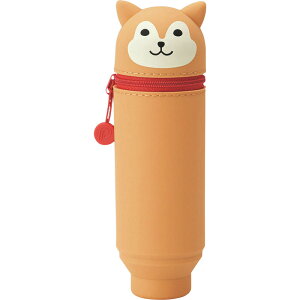 \販促品 ノベルティ グッズ 文房具・デスク周り/【スタンドペンケース シバイヌ シバイヌ】 まとめ買い/安い