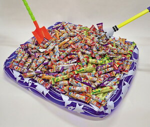 \イベント 縁日 催物 抽選会 ○○名様用抽選セット/【うまい棒すくいどり&つかみどりプレゼント(プール付)】 売り出し/くじ引きセット