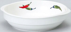 \名入れ ロゴ入れ オリジナル 名入れ向け 陶器/【美濃焼 14cmスタックグラタン_Dia Ceram 唐辛子 洋 (個箱・名入れ代は、別途見積)】 記念品/業務用食器