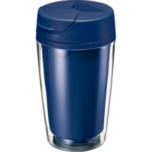 \ロゴ、名入れ・ノベルティ、物販に! 名入れ対応・ノーブランドタンブラー/【カスタムデザインタンブラーFC 350ml ネイビー】 ” 店舗用・業務用の備品・記念品・販売用グッズなどに”/