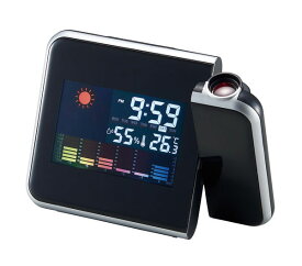 ＼ 福利厚生 周年 卒業 記念品　時計 / 【プロジェクター機能付ウェザークロック】 ” 社員、従業員の勤続記念・表彰などにお勧めの記念品などに ”