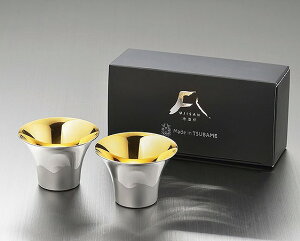 \ロゴ、名入れ・記念品に! 名入れ対応・高級タンブラー/【富士山ぐい呑み2P中金】 ” 社員、従業員の勤続記念・表彰などにお勧めの記念品などに ”/” 健保組合・労働組合の組合員の方