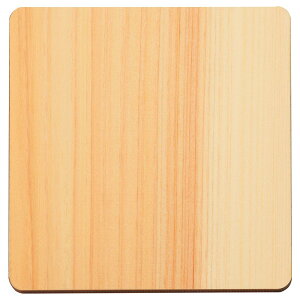 \店舗 業務用 物販向け 食器・テーブルウェア/【ヒノキ・コースター(角型)】 開店記念/プレゼント