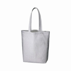 ＼ 店舗 業務用 物販向け　汎用トートバッグ / 【シャンブリックマチ付トート(M)　グレー】 ” 店舗用・業務用の備品・記念品・販売用グッズなどに”