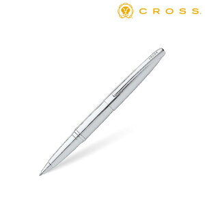 \名入れ ロゴ入れ オリジナル ブランド筆記具/【CROSS クロス ギフト包装 レーザー名入れ対応・セレクチップローラーボール ATX(エイティエックス) 885-2 ピュアクローム】 周年記念/成