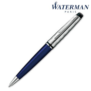 \福利厚生 周年 卒業 記念品 ブランド筆記具/【WATERMAN ウォーターマン ギフト包装 レーザー名入れ対応・エキスパート デラックス ダークブルー CT BP】 成約記念/プレゼント