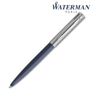 \名入れ ロゴ入れ オリジナル ブランド筆記具/【WATERMAN ウォーターマン ギフト包装 レーザー名入れ対応・アリュール デラックス ブルーCT BP】 ” 学生向け・中学生・高校生・大学生等に