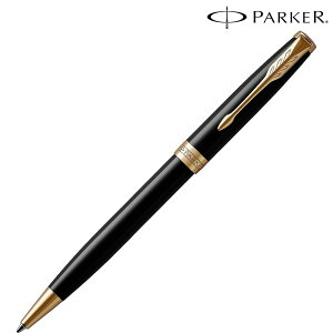 \記念品 ギフト ブランド筆記具/【PARKER パーカー ギフト包装 レーザー名入れ対応・ソネットラックブラックGT ボールペン】 勤続記念/プレゼント