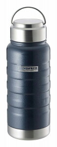 \記念品 ギフト レジャーボトル ノーブランド保冷・保温/【MF-05N MINDFREE -マインドフリー- ステンレスボトル 550ml ネイビー】 ” 家族・ファミリー層に人気の商品を集めました。”/” 企業